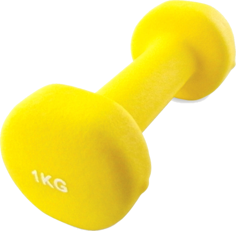 Håndvægt aerobic 1 kg hos Billig-fitness.dk